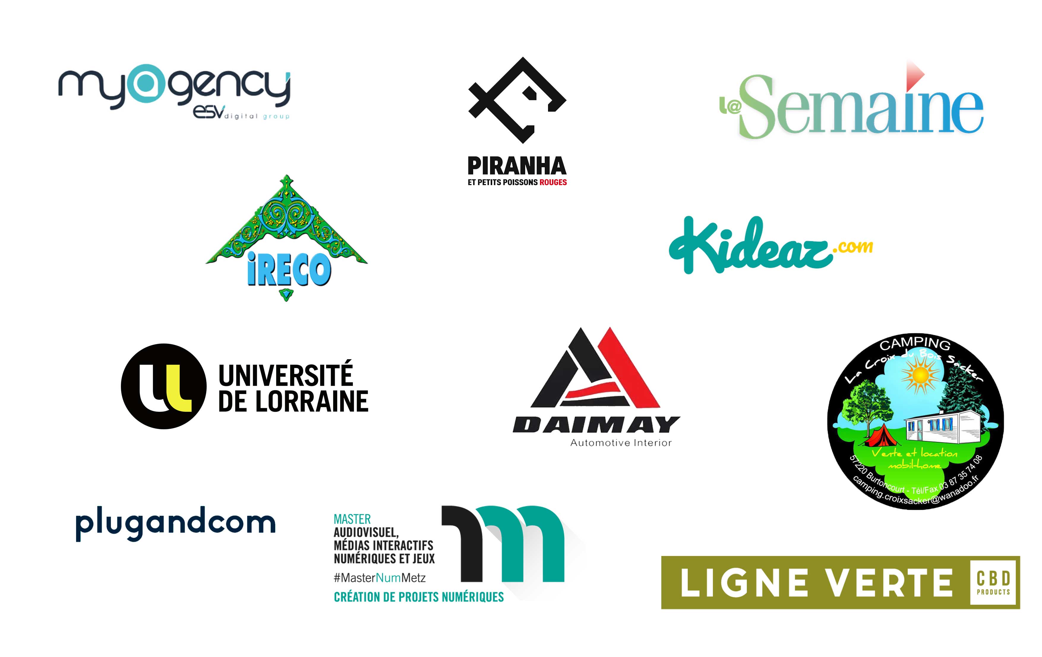 Les entreprises qui m'ont fait confiance.